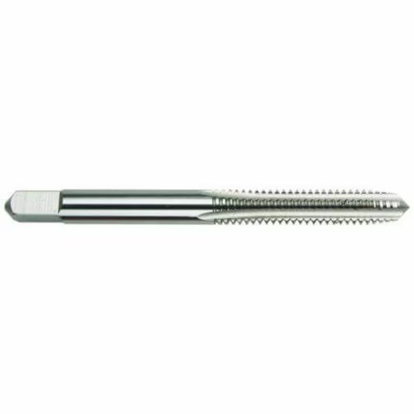 Straight Flute Hand Tap, Series 2068, Imperial, GroundUNF, 356, Bottoming Chamfer, 3 Flutes, HSS, Morse, Mfr#: 33812